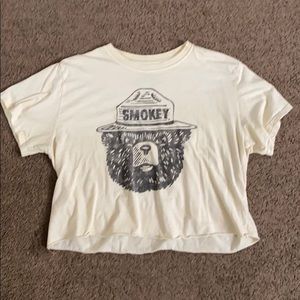 CROPPED Smokey the Bear Tee.